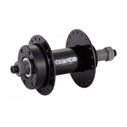 Втулка задн. Quando KT-M65R 32H под диск QR 145mm 7 ск. под эксцентрик стальн. Черная фото 
