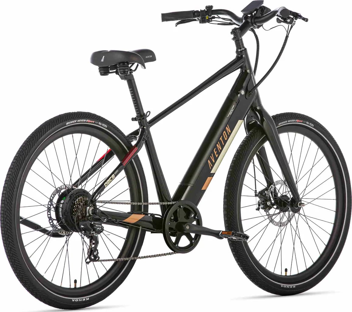 Електровелосипед 27,5" Aventon Pace 350 рама - L 2023 Midnight Black фото 3