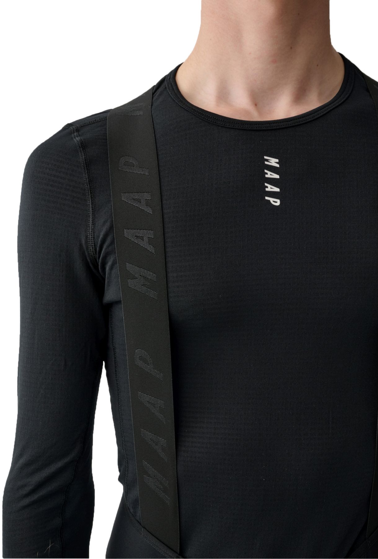 Рейтузи MAAP Team Bib Evo Thermal Cargo Tights, чоловічі, чорні, XL фото 5