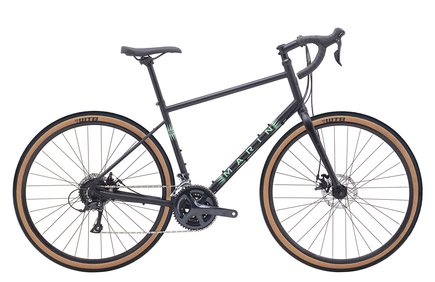 Велосипед 27,5" Marin FOUR CORNERS рама - S Satin Black/Gloss Teal/Silver A0 фото 