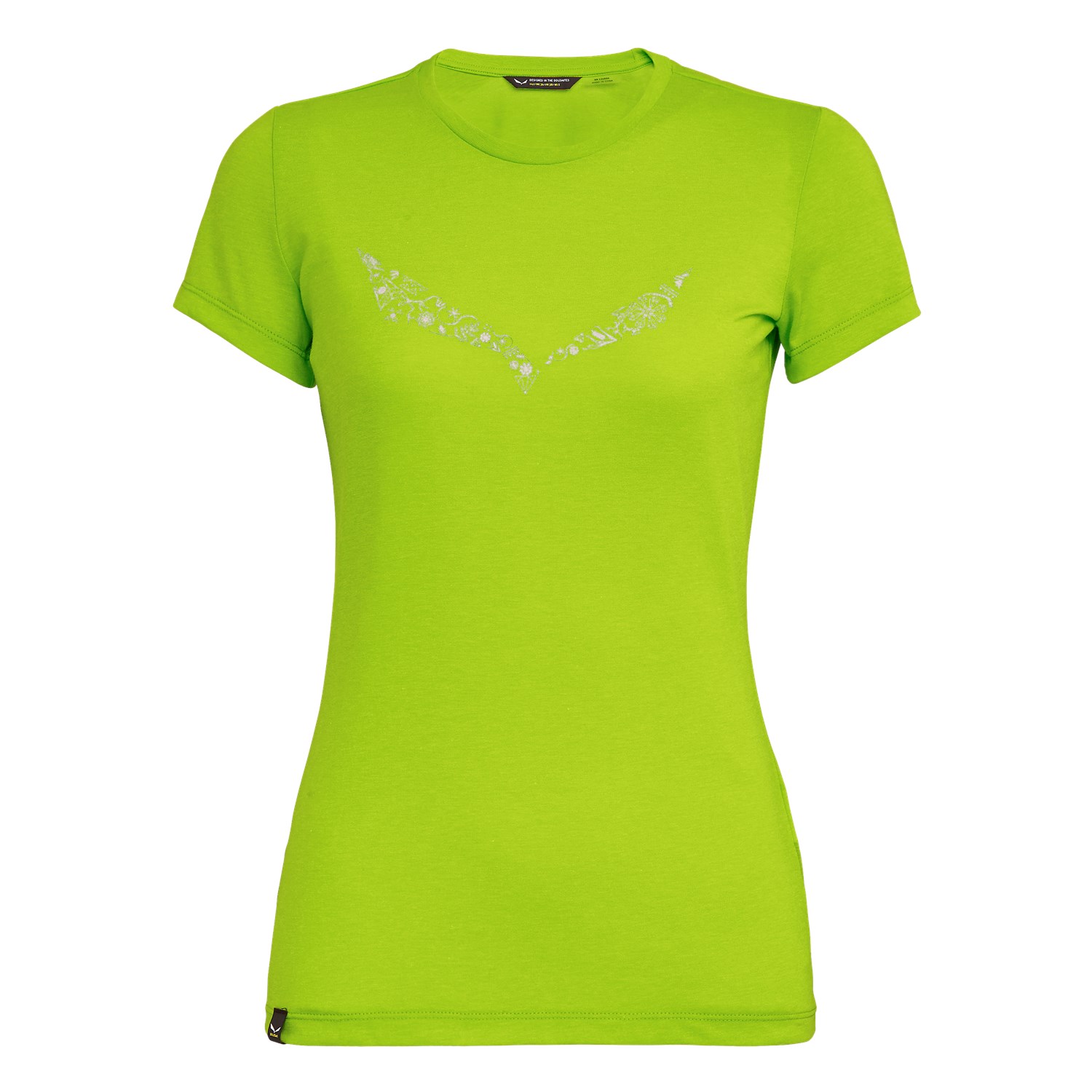 Футболка Salewa SOLID DRI REL W S/S TEE 27019 5639 жіноча, розмір XS, синя фото 