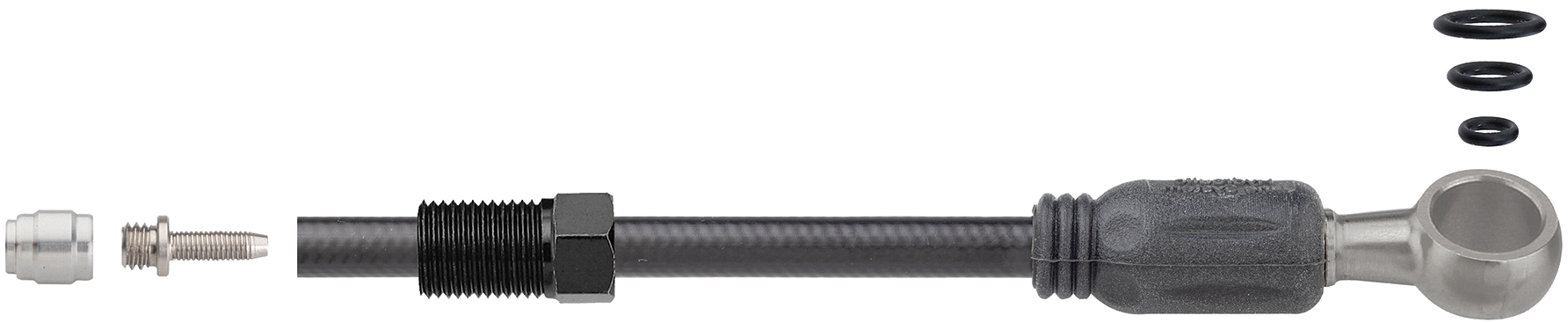 Гидролиния JAGWIRE HBKF204 2000мм  Sport DOT Hydraulic Hose Kit - SRAM фото 