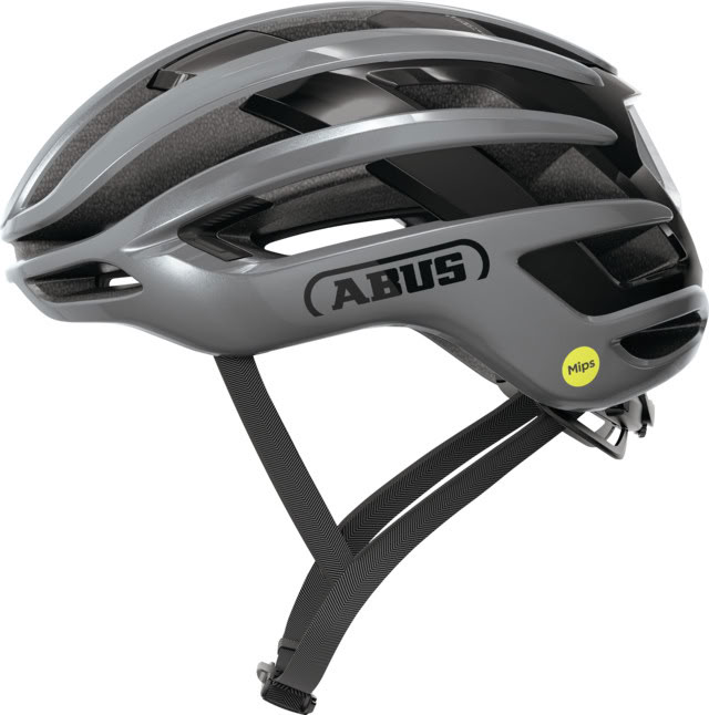 Шлем ABUS AIRBREAKER 2.0 MIPS, размер L (57-61 см), Graphite Silver фото 