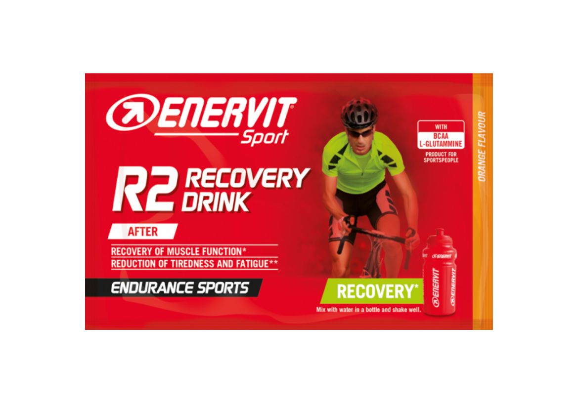 Восстановитель в порошке Enervit Sport Recovery Drink, Апельсин, 50г фото 