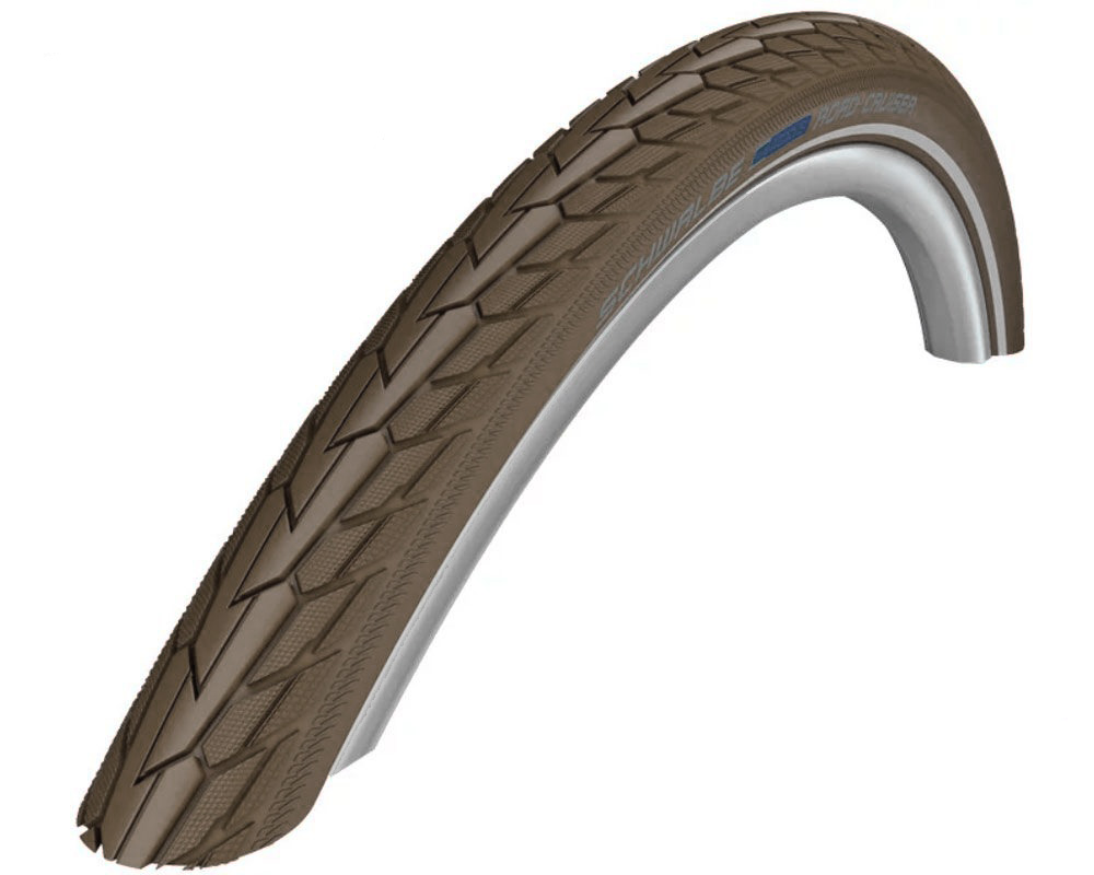 Покрышка 26x1.75 (47-559) Schwalbe ROAD CRUISER K-Guard Active BN/BN+RT HS484 SBC, 50EPI фото 