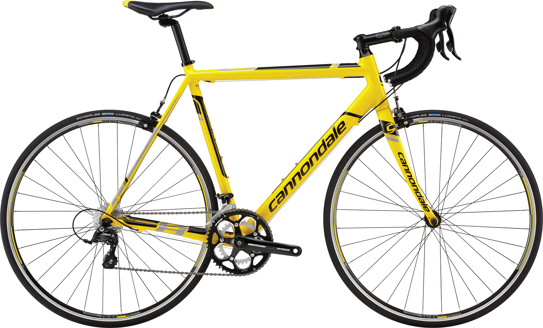 Велосипед 28" Cannondale CAAD8 7 Sora C рама - 54см 2014 yellow