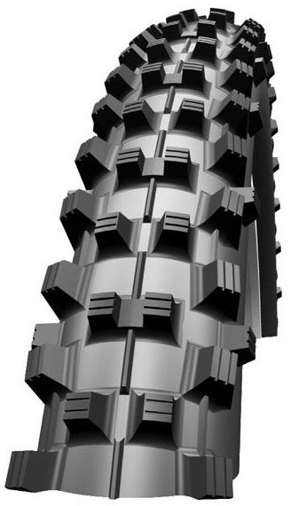 Покрышка 26x2.35 (60-559) Schwalbe DIRTY DAN Downhill B/B-SK HS417 VSC 2x67EPI фото 