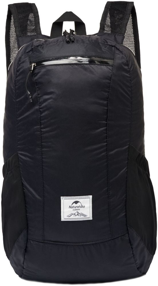 Рюкзак Naturehike Ultralight NH17A012-B, 18 л, чорний фото 