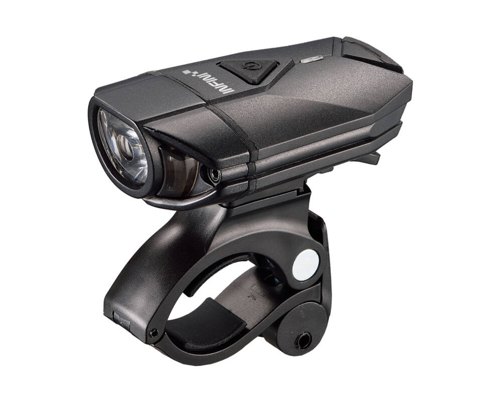 Фара передняя Infini Super Lava I-263PH3-Black, 1 светодиод 3W, 4 режима, USB кабель, с креплением на шлем HM01 фото 