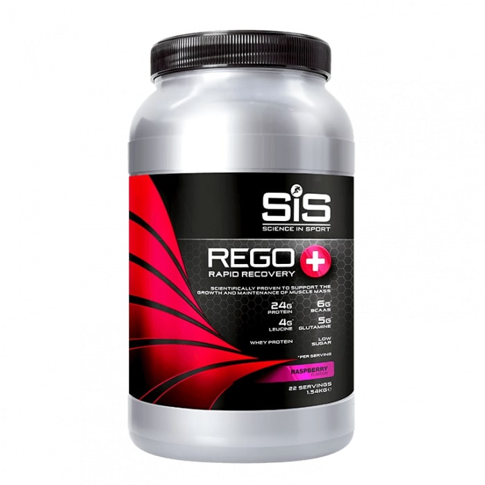 Напиток восстановительный углеводно-белковый SiS REGO Rapid Recovery Plus, Малина, 1,54кг фото 