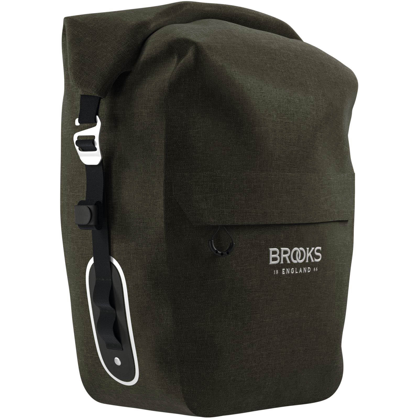 Сумка на багажник Brooks SCAPE Pannier Large Mud Green фото 