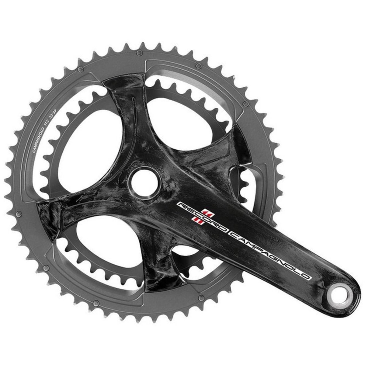 Шатуни Campagnolo Record 11S Ultra Torque 172.5mm 39-53 Carbon фото 1