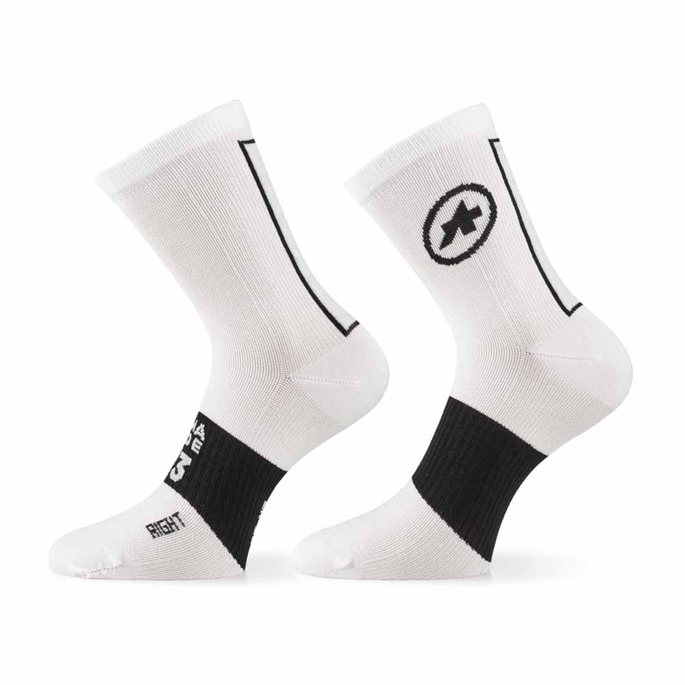 Носки ASSOS Assosoires Summer Socks,белые, 0/35-38 фото 2