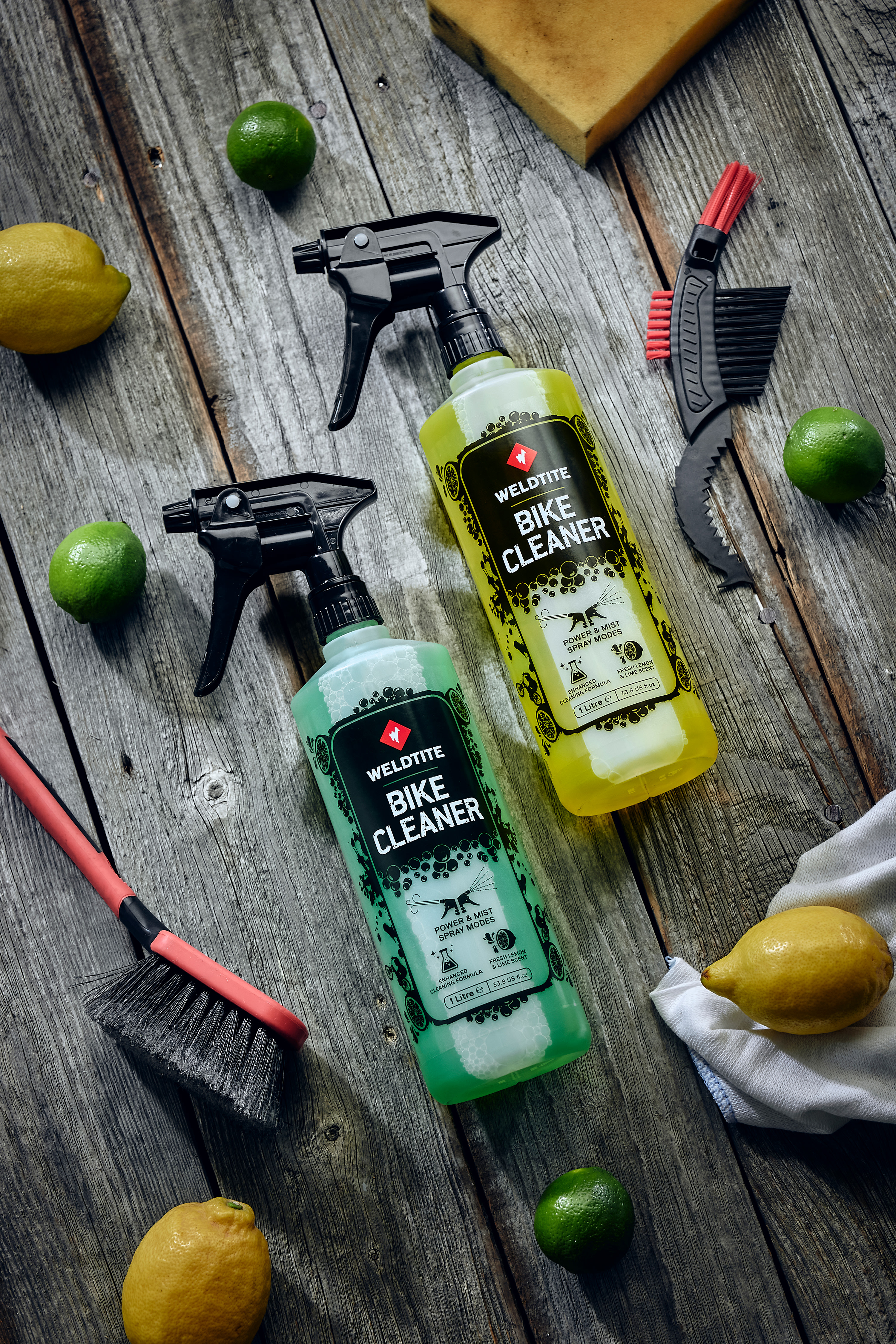 Очиститель велосипеда Weldtite 03128 BIKE CLEANER, (шампунь для велосипедов), лимон 1л фото 2