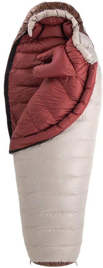 Спальный мешок Naturehike Snowbird NH20YD001, пух, размер L, коричневый 560 г фото 