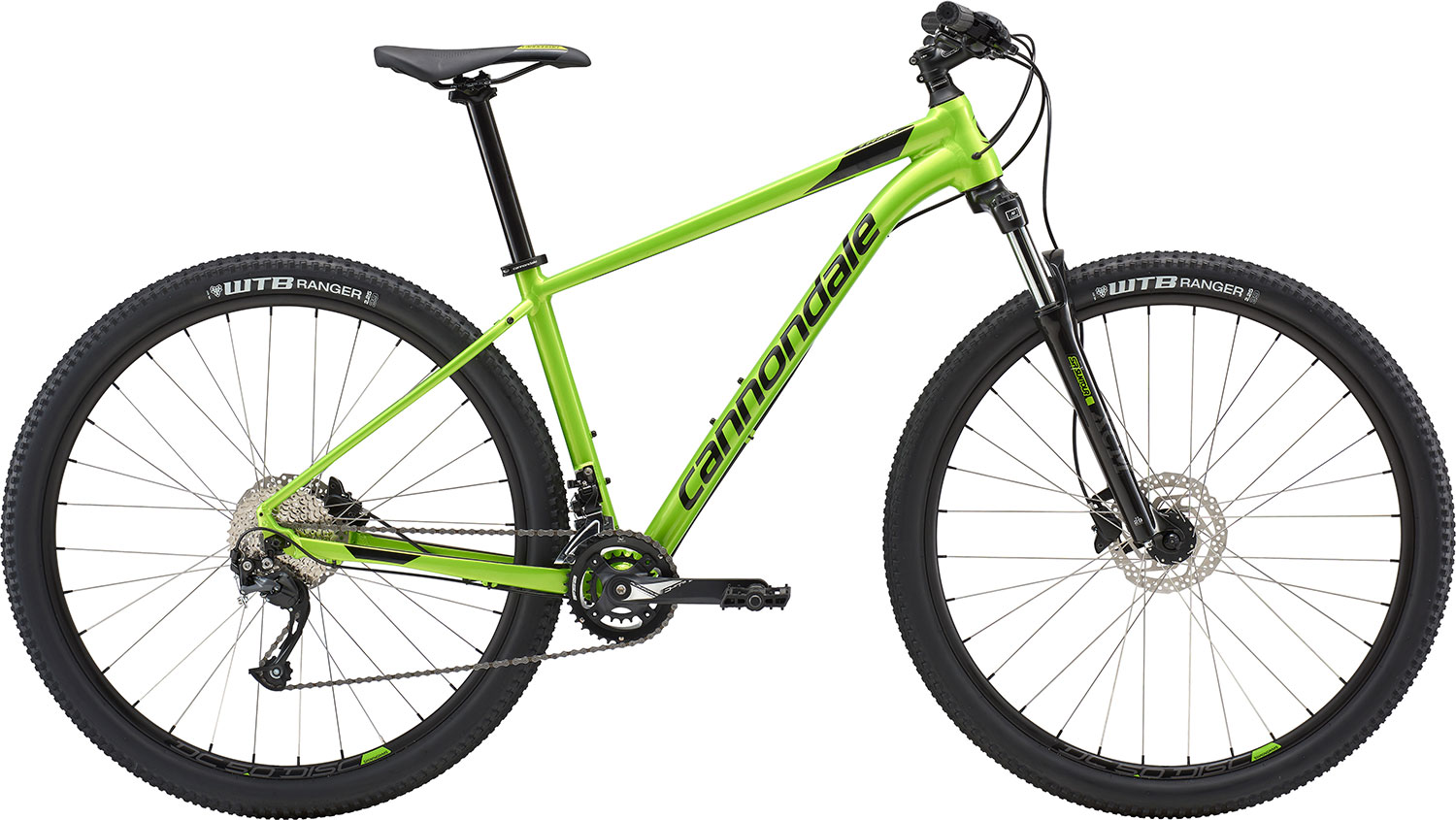 Велосипед 29" Cannondale TRAIL 7 рама - L 2018 AGR зеленый фото 