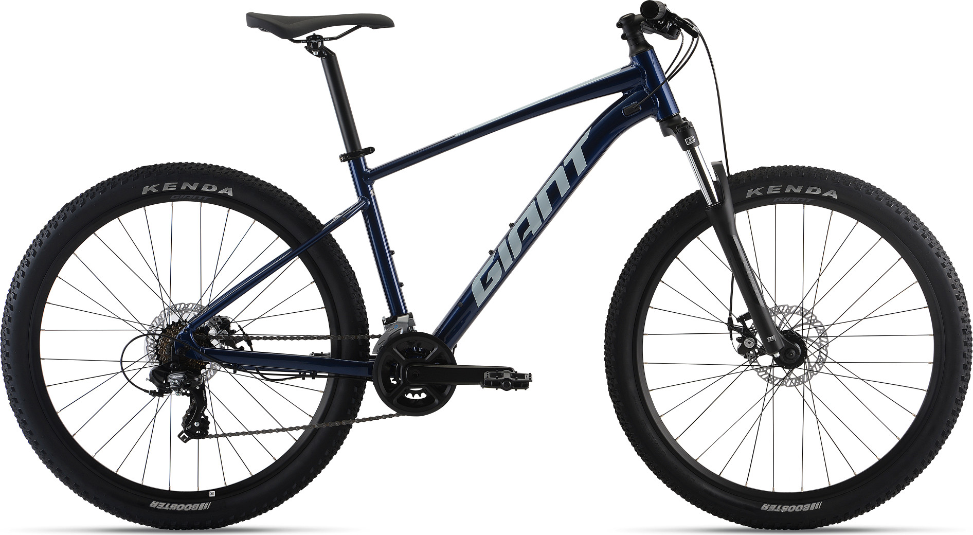 Велосипед 27.5" Giant TALON 5 рама - M Metallic Navy A2 фото 