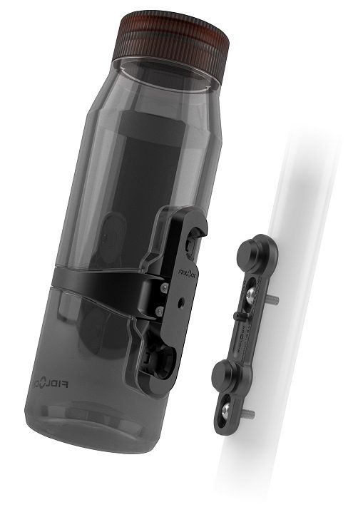 Фляга 0,7 Fidlock TWIST BOTTLE 700 LIFE + BIKE BASE, прозрачный/черный фото 