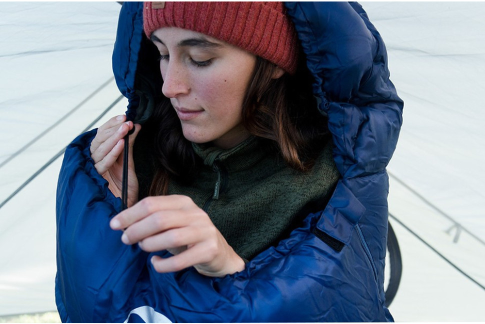 Спальний мішок Naturehike MJ600 CNK2300SD014, темно-блакитний фото 7