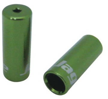 Ковпачок на оболонку JAGWIRE Open BOT192-2EJ - перемик. 4мм - Green алюм. фото 