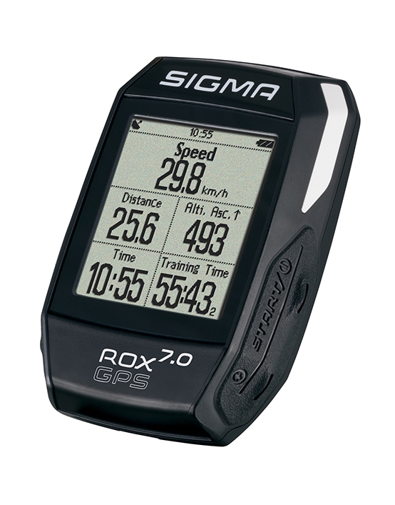 Велокомпьютер ROX 7.0 GPS Black Sigma Sport фото 2