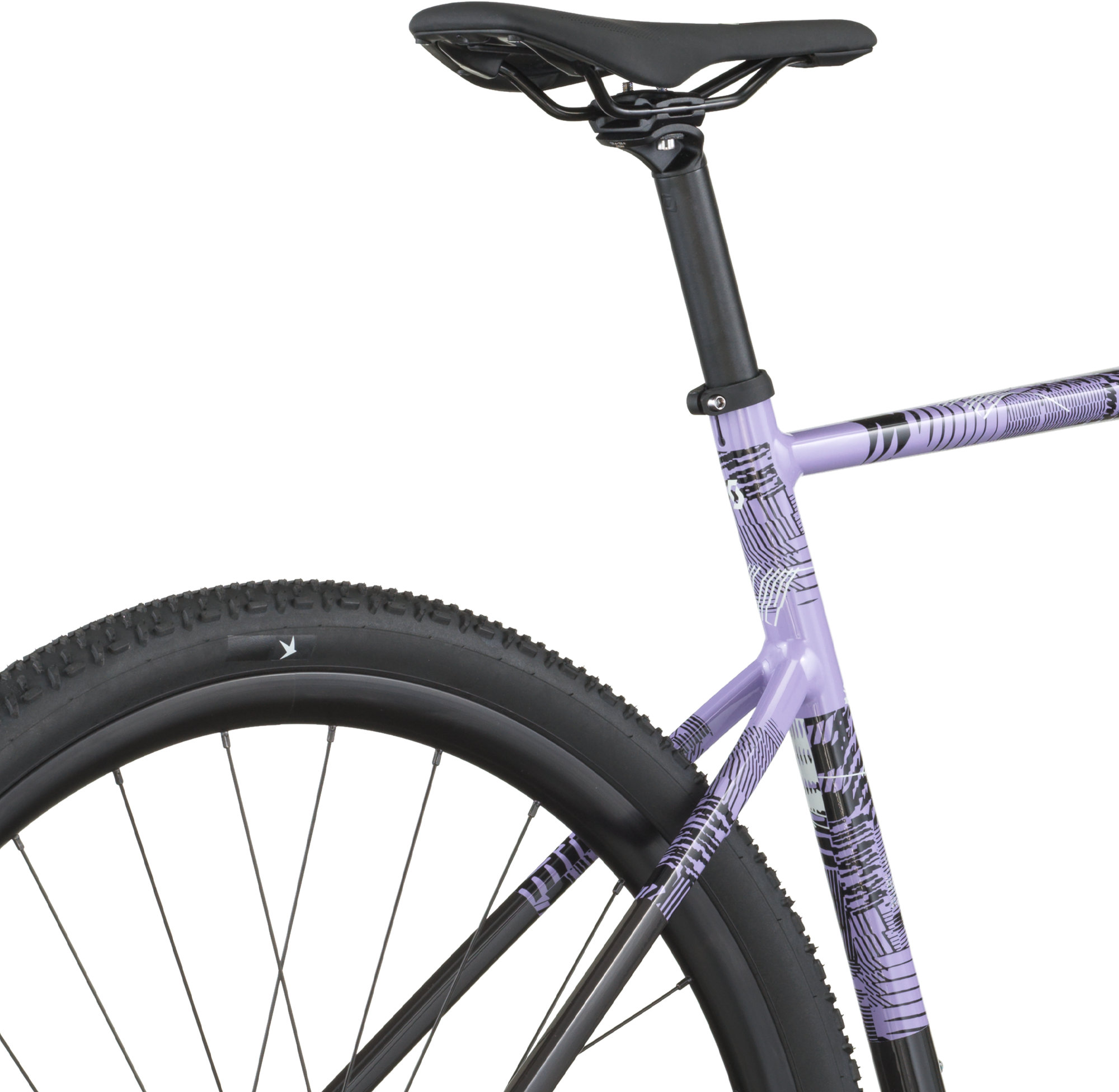 Велосипед 28" Scott SPEEDSTER GRAVEL 10 рама - M Carbon Black / Tulip Purple B6 фото 4