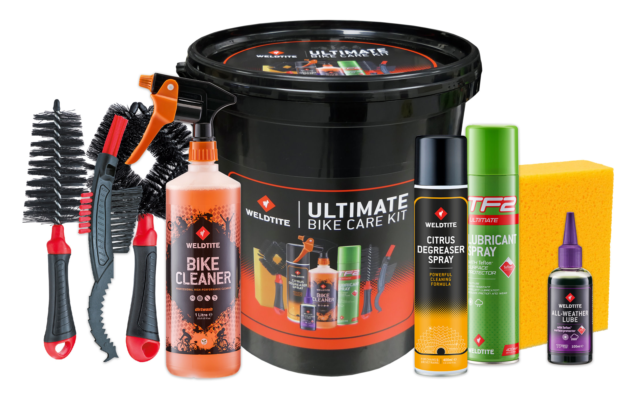Набір Weldtite 03003 Ultimate Bike Care Kit для догляду за велосипедом фото 2