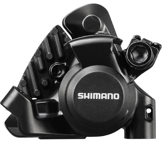 Механічне дискових гальмо BR-RS305-R, FLAT MOUNT заднє, колодка L03A RESIN PAD(W/FIN) фото 