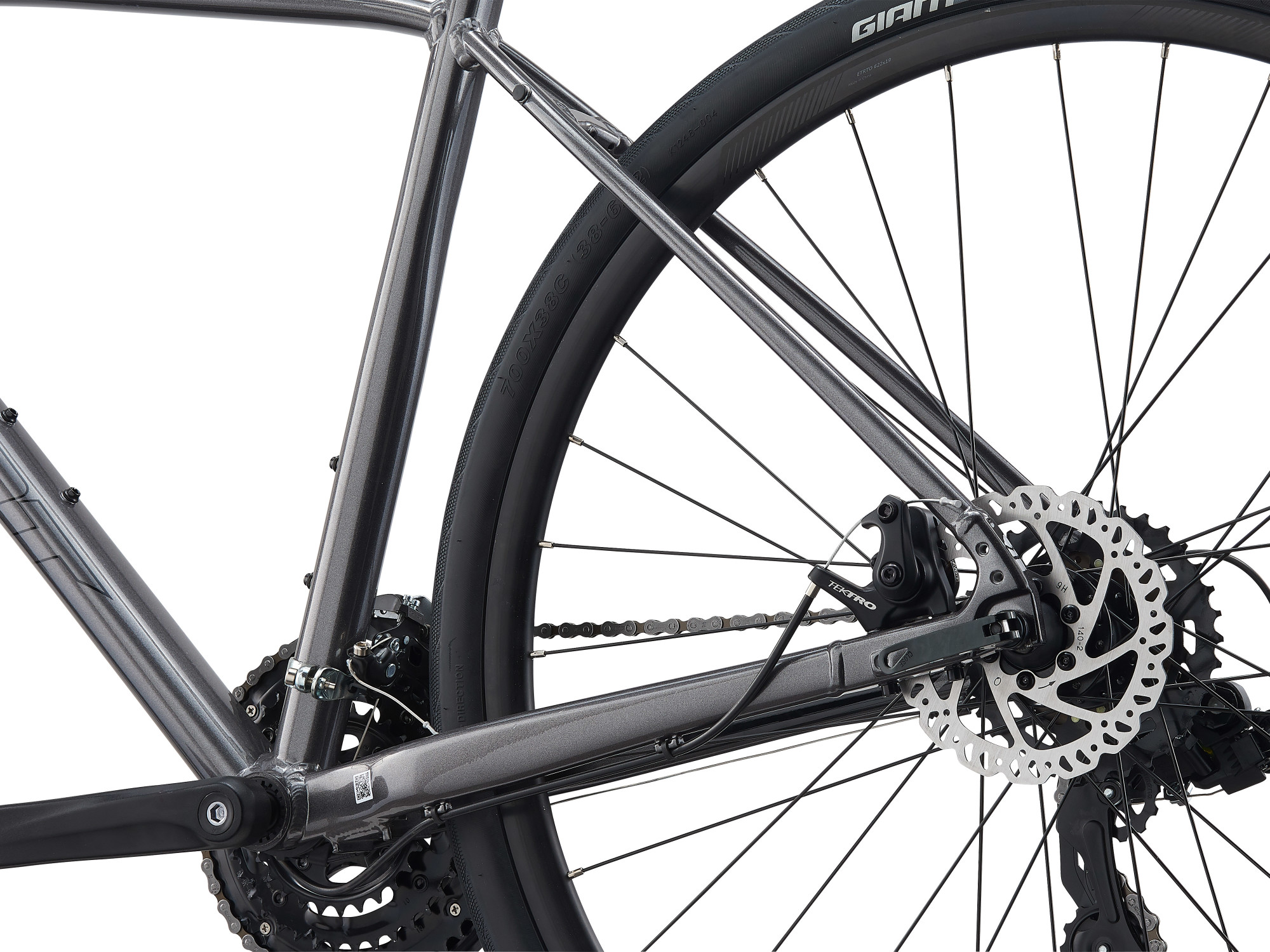 Велосипед 28" Giant ESCAPE 3 DISC рама - M Metallic Black A2 фото 6
