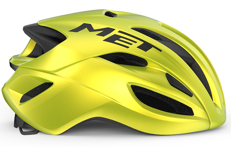 Шолом Met RIVALE MIPS CE розмір M (56-58), Lime Yellow Metallic / Glossy фото 2