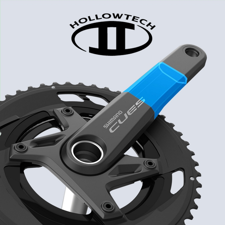 Шатуни Shimano FC-U6040-1 CUES, Hollowtech II, 170 мм, 1x9/10/11-ск., 40T фото 3