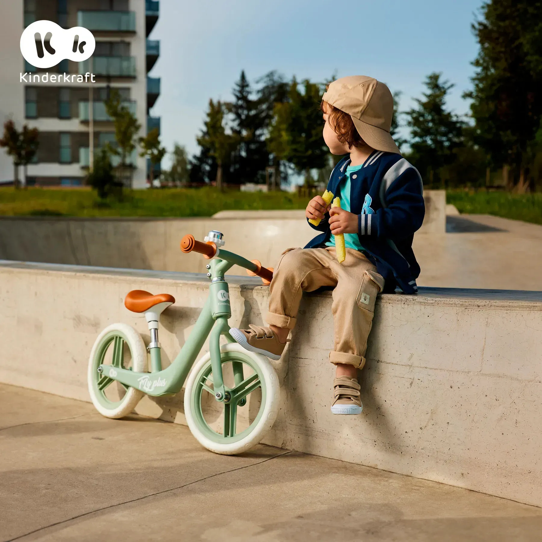 Біговел 12" Kinderkraft Fly Plus Mint фото 9