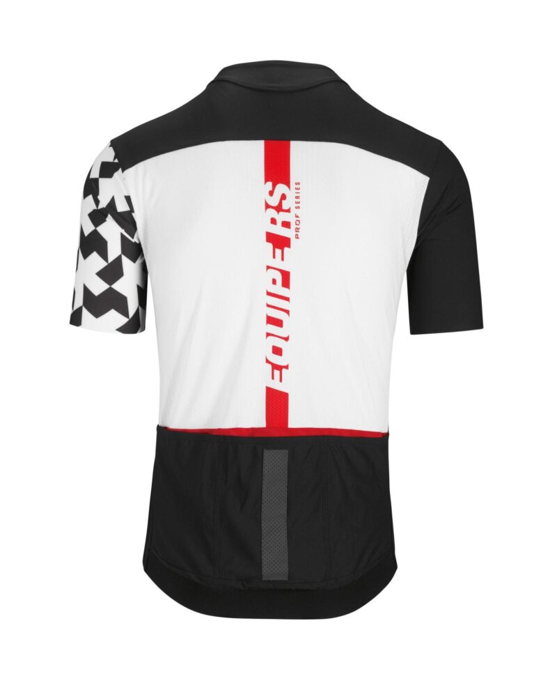 Джерси ASSOS Equipe RS Aero SS, кор. рукав, мужское, черное с красным, S  фото 2