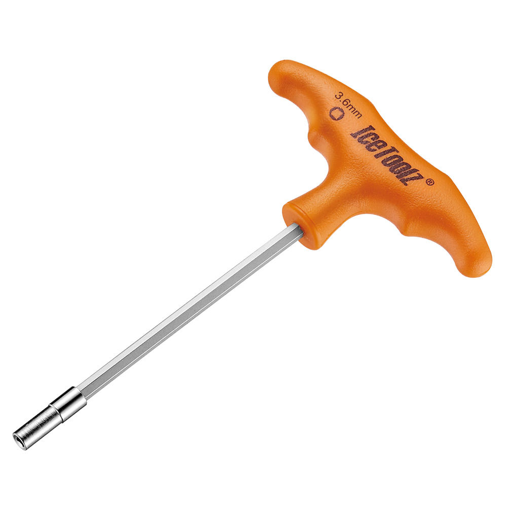 Фотографія Ключ Ice Toolz 12D7 для спиць 3.6mm з Т-подібною ручкою під квадратний ніпель Ключ Ice Toolz 12D7 для спиць 3.6mm з Т-подібною ручкою під квадратний ніпель фото