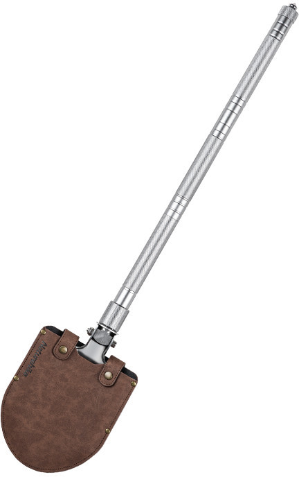 Лопата Naturehike Multifunctional Outdoor Shovel NH20GJ002, срібляста фото 2