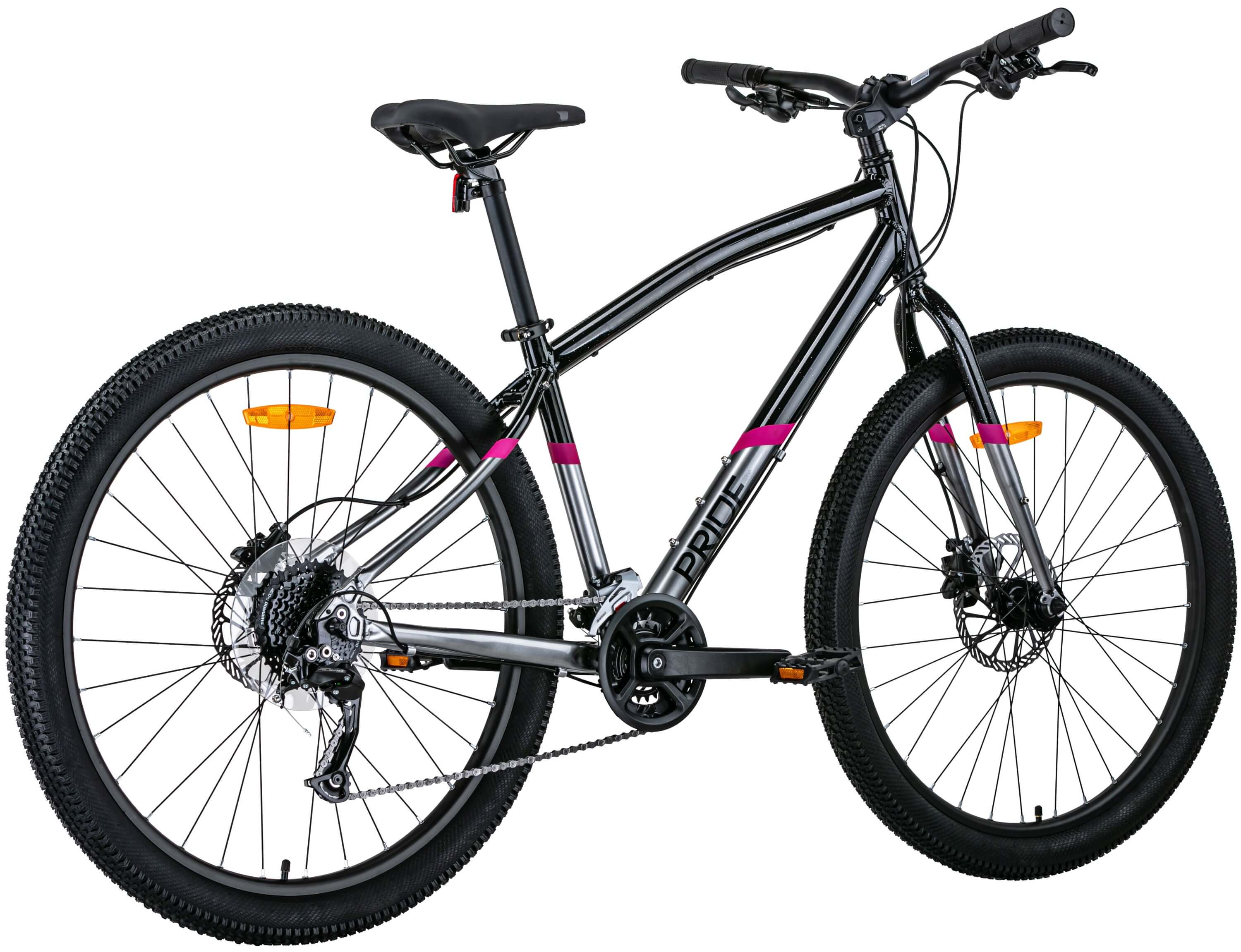 Велосипед 27,5" Pride ROCKSTEADY AL 7.2 рама - L 2023 чорний фото 3