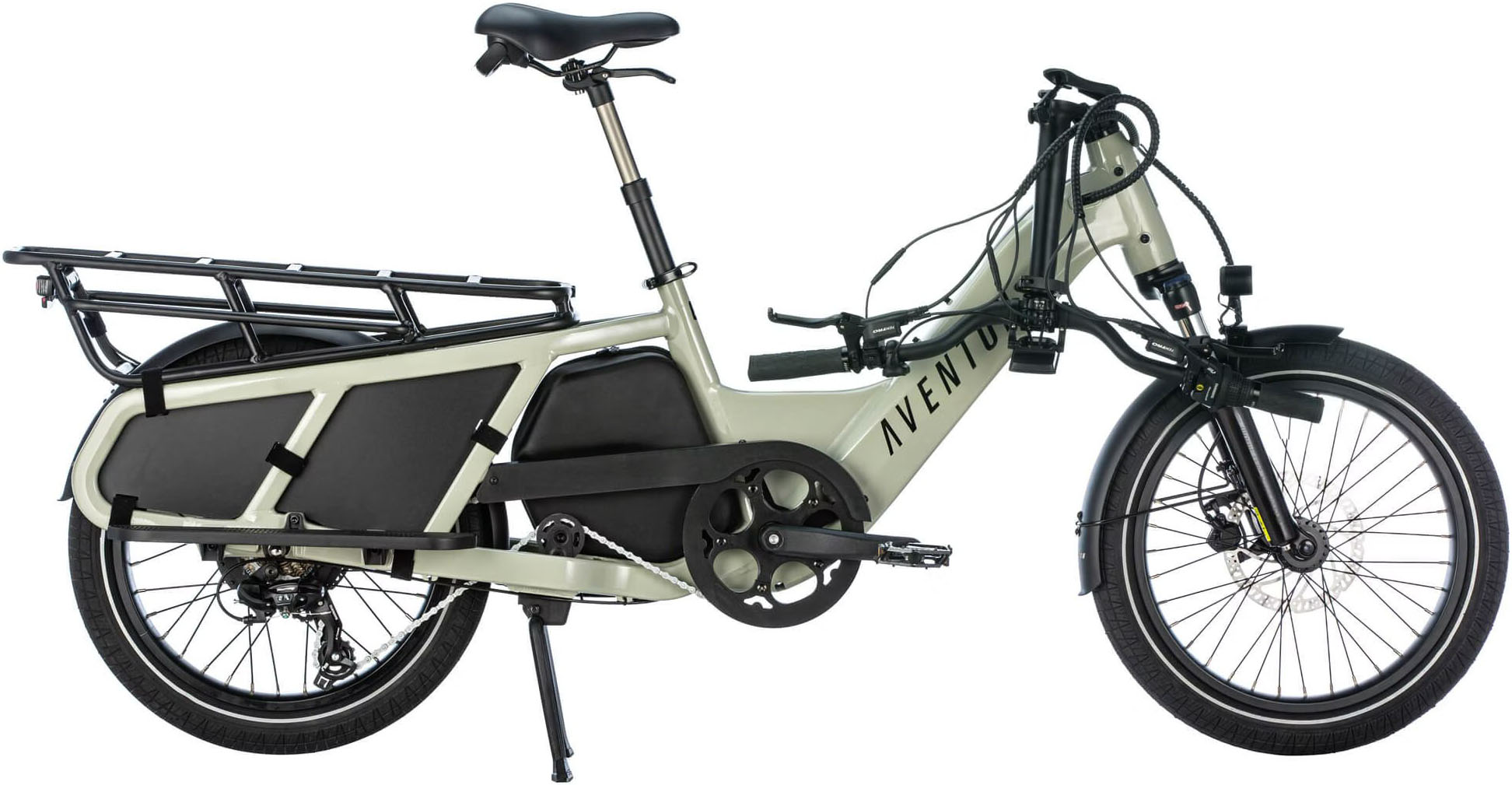 Электровелосипед 20" Aventon Abound Cargo 750 Sage A4 фото 5