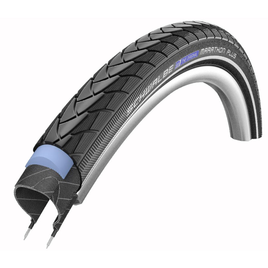 Покрышка 26x1.75 (47-559) Schwalbe MARATHON PLUS HS440 S-Guard B/B+RT EC 31B фото 