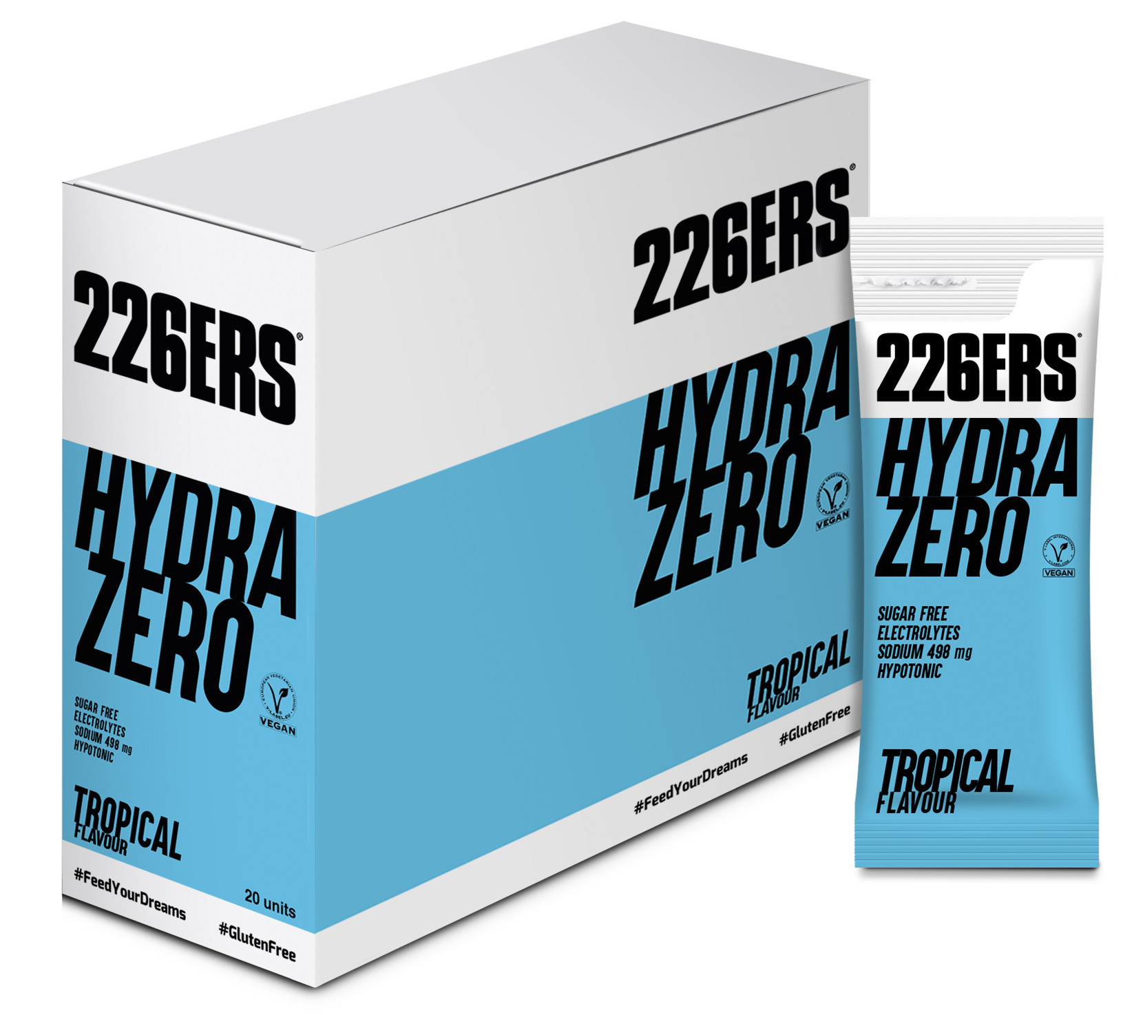 Напій 226ERS Hydrazero Drink тропік 7,5г 20шт/уп 150г фото 