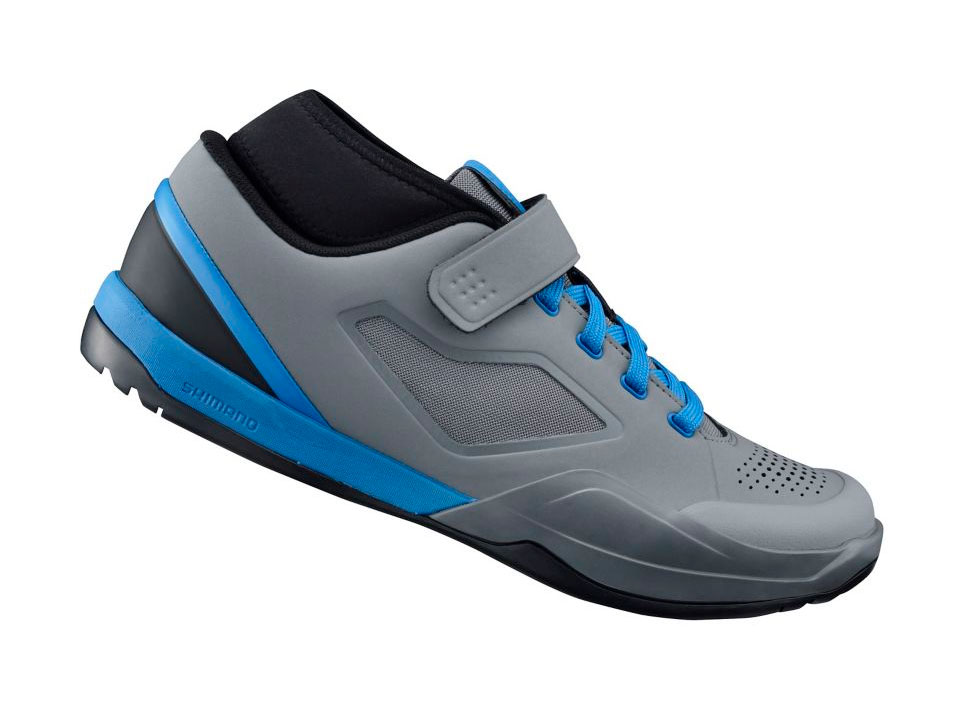 Взуття Shimano Gravity- All Mountain SHAM701MG, розмір 45, сіро-синя фото 