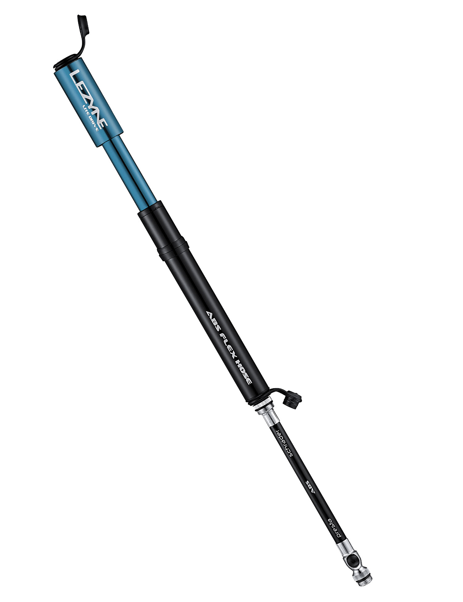 Мінінасос Lezyne LITE DRIVE М, 160psi, блакитний фото 2