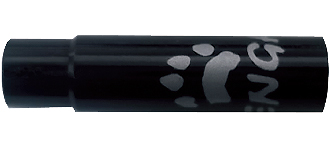 Ковпачок Bengal CAPD6BK на оболонку перемикання передач, алюм., Кол. анодіровка, сумісний з 4mm оболонкою (4.7x4.2x22.5) чорний (50шт) фото 