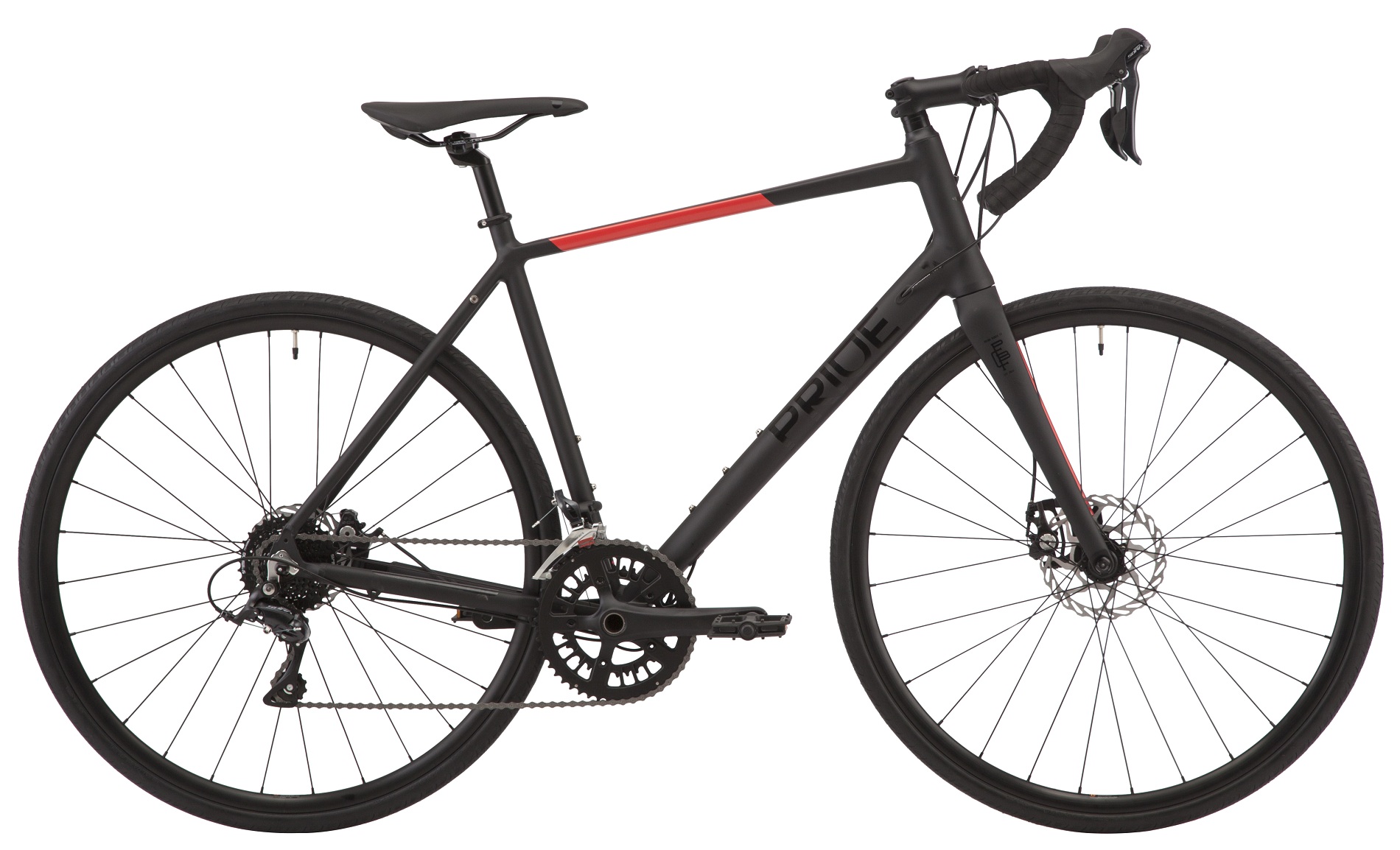 Велосипед 28" Pride ROCKET рама - XL чорний 2020
