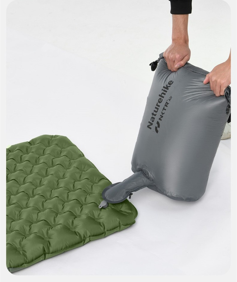 Килимок надувний Naturehike CNK2450WS014, 200х132х8 см фото 5
