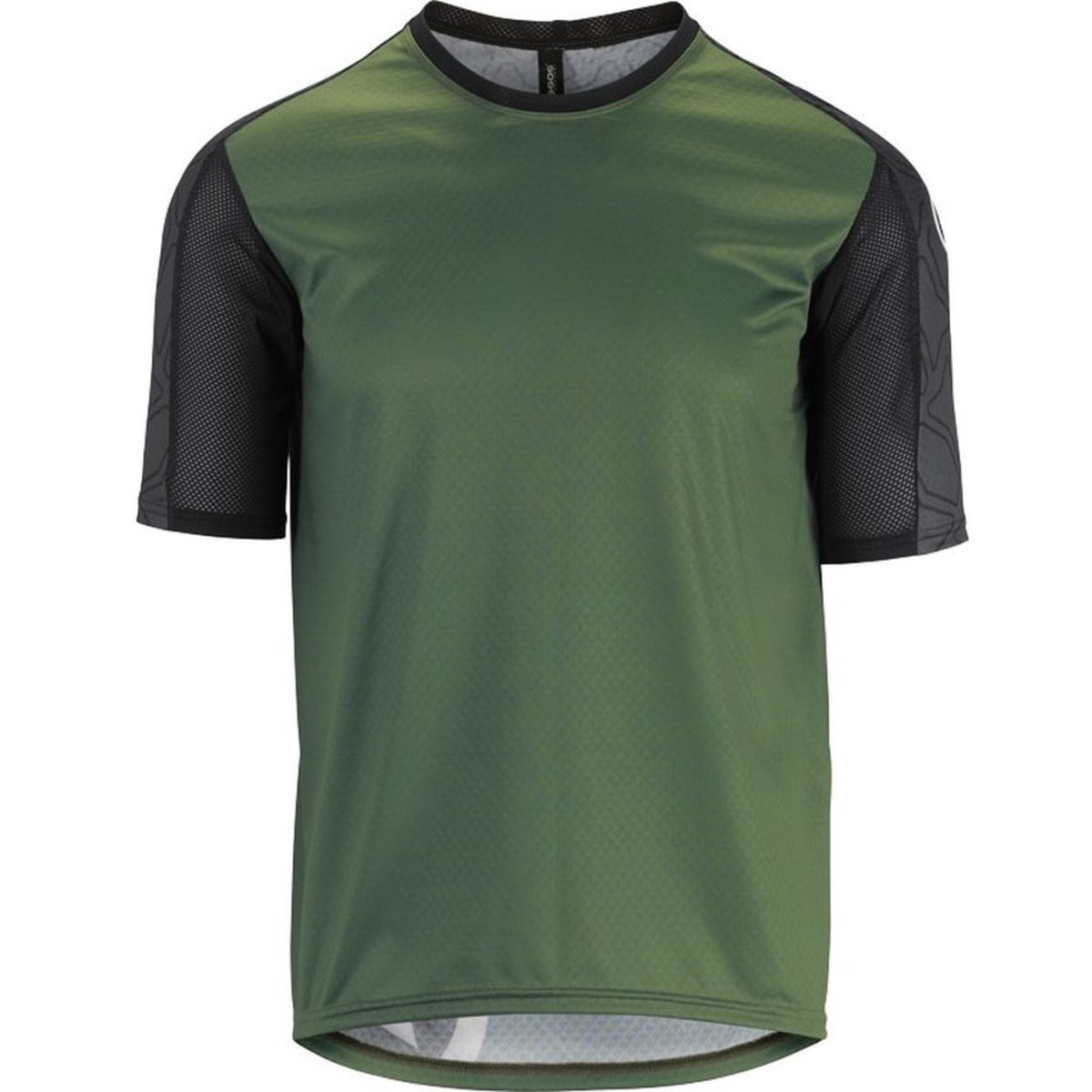 Джерсі ASSOS Trail SS Jersey Mugo Green, кор. рукав, чоловіче, зелене з чорним, L фото 1