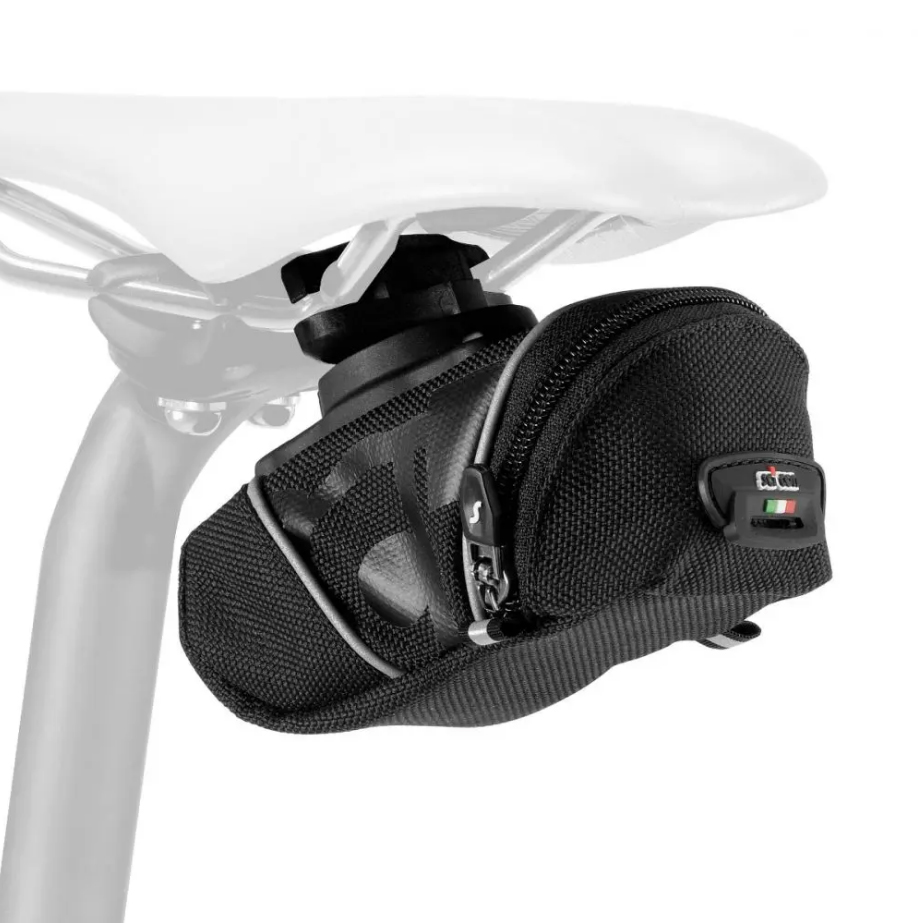 Сумка подседельная SCICON Hipo 550 Medium Quick Release Cycling Saddle Bag, черная фото 