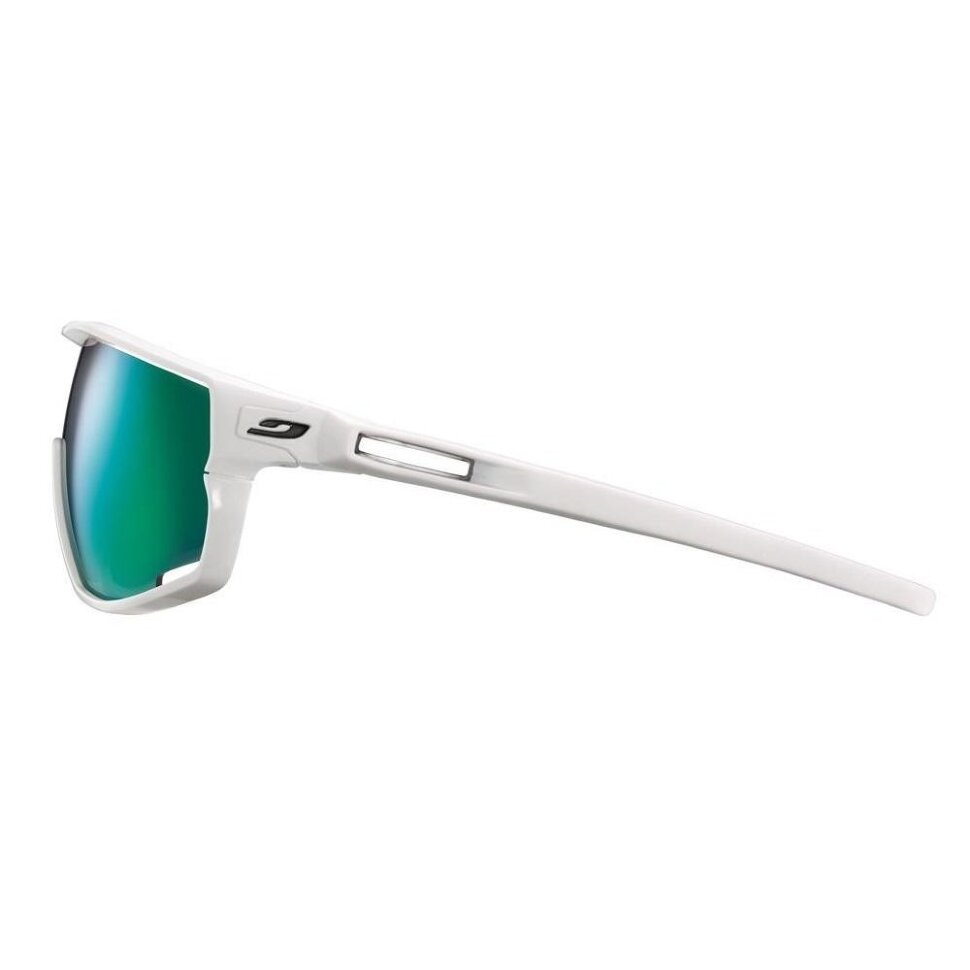 Очки Julbo RUSH SPECTRON 3, белые, зеленая линза фото 3