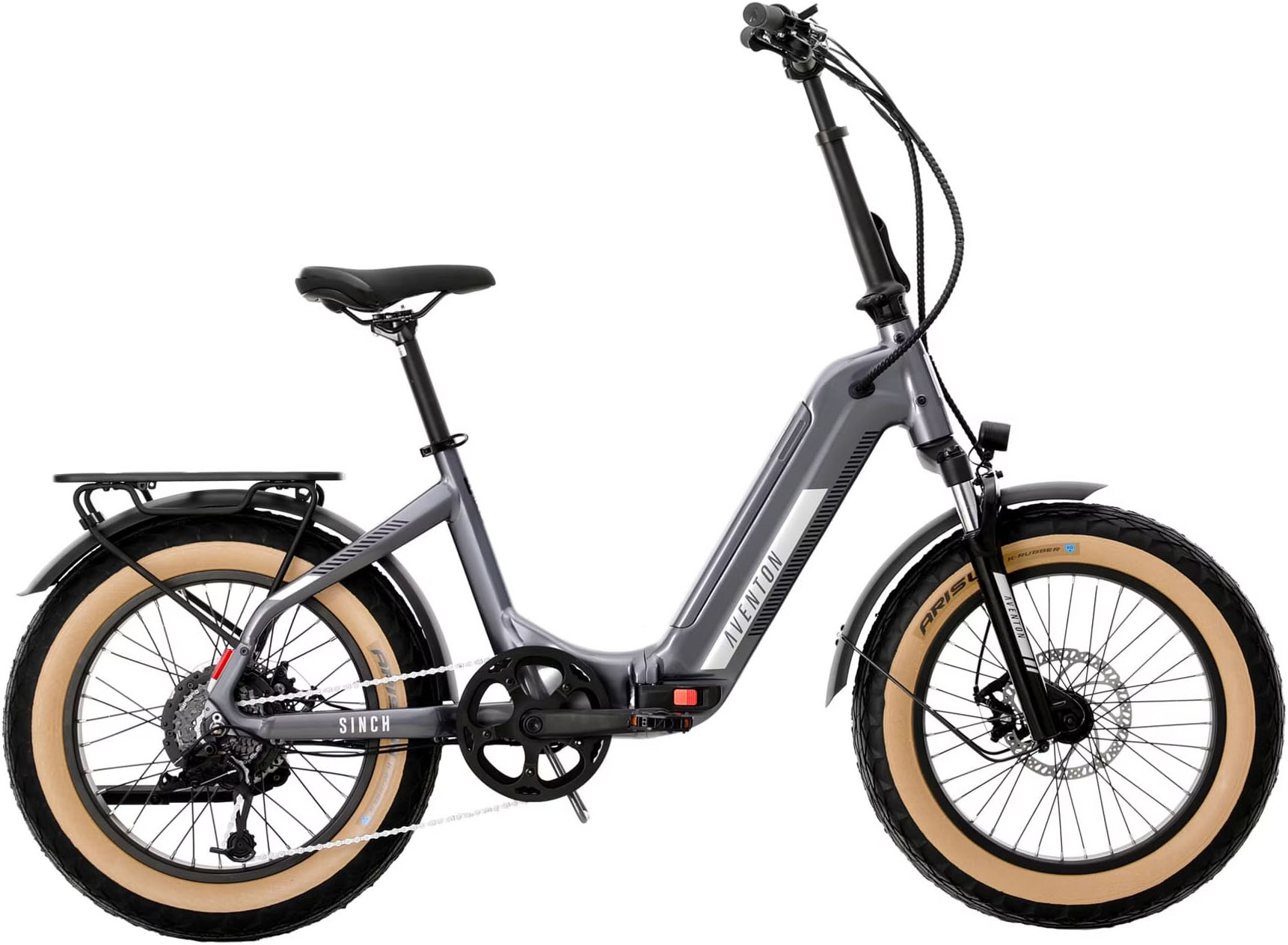 Електровелосипед 20" Aventon Sinch.2 500 Qicksilver 2024
