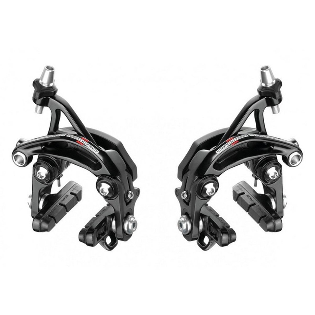 Тормоз ободной Campagnolo Record Front/Rear Direct Mount Black, V-brake, передний + задний фото 