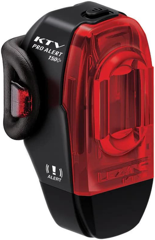 Блимавка задня Lezyne KTV DRIVE PRO+ ALERT, 150 люмен, 7 режимів, чорна фото 